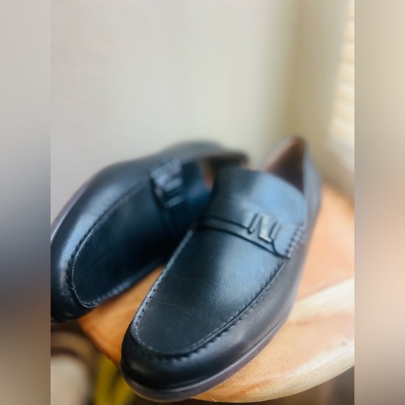 Kenneth Cole Reaction Callum 2.0 Belt Loafer Black Mens size 13 soft leather - Picture 13 of 16